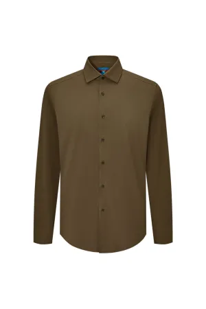 Dry Stretch Textured Smart Fit Shirt