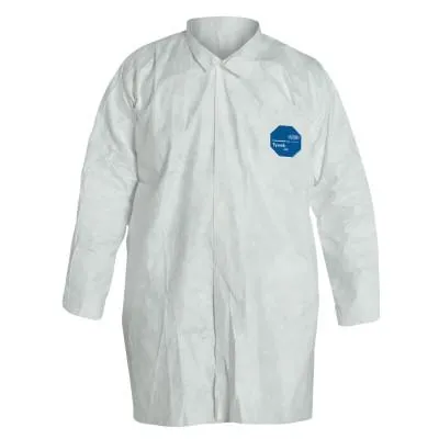 DuPont™ Tyvek Lab Coats No Pockets, 3X-Large, Tyvek, TY210S-3XL