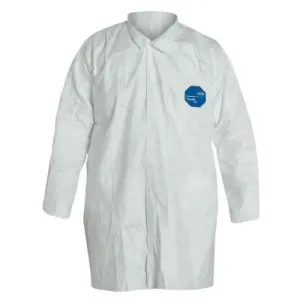 DuPont™ Tyvek Lab Coats No Pockets, 4X-Large, Tyvek, TY210S-4XL