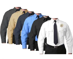 First Class Long Sleeve Uniform Shirt