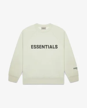 FOG ESSENTIALS SS20 SILICON APPLIQUE LOGO SAGE CREWNECK