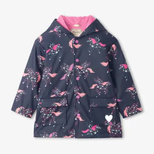 Hatley - Pretty Pegasus Raincoat, Navy