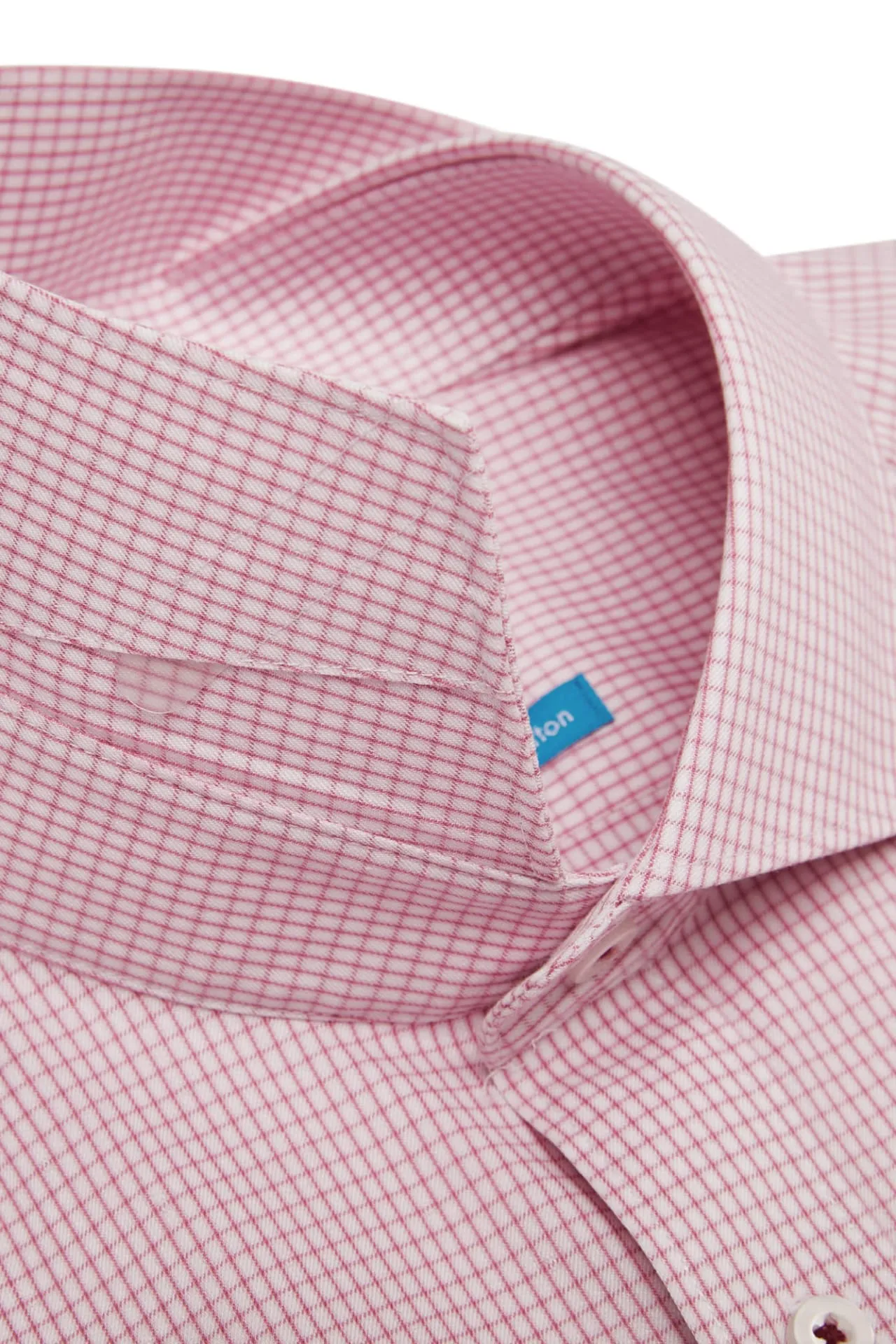 Non-Iron Cotton Stretch Smart Fit Check Shirt