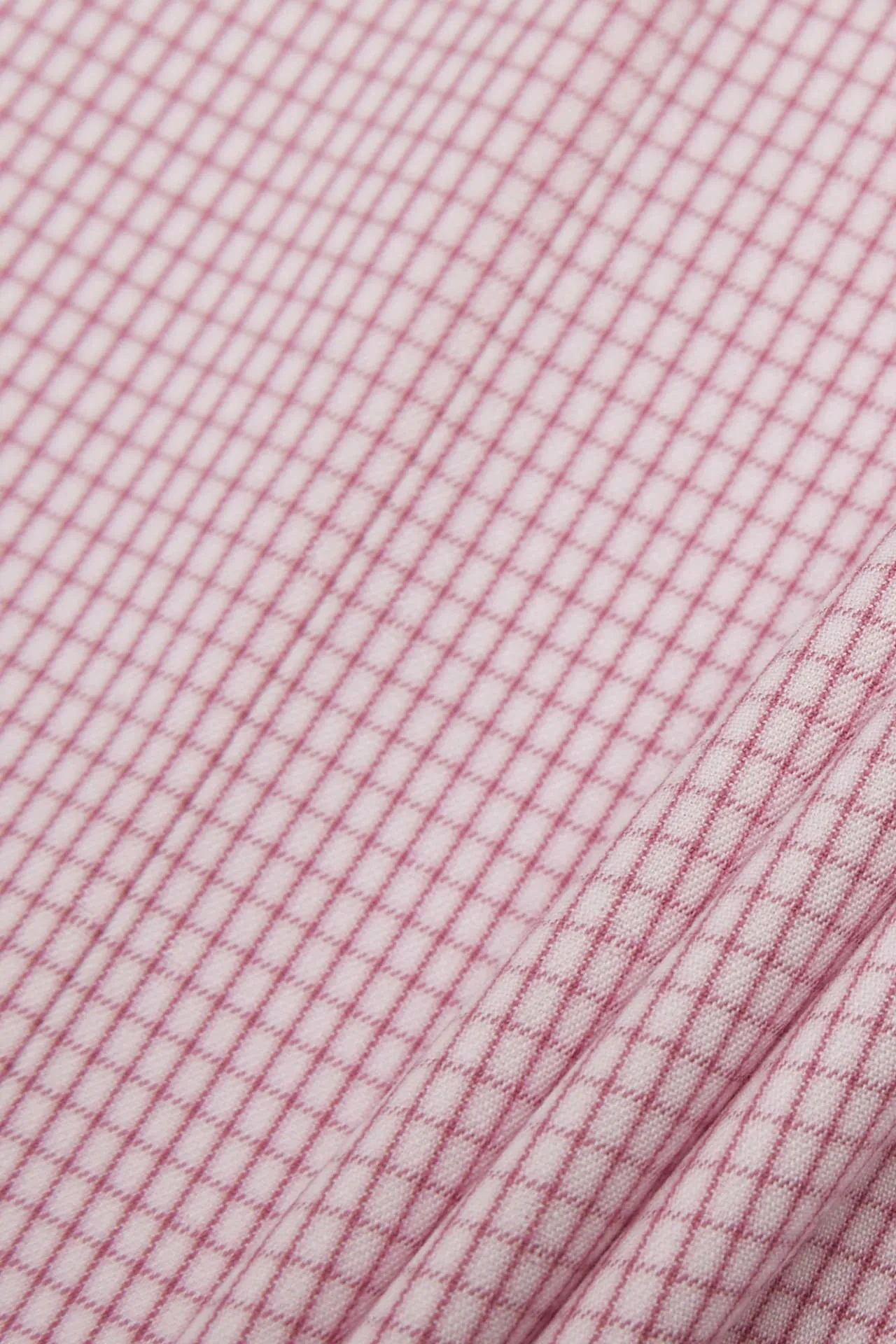 Non-Iron Cotton Stretch Smart Fit Check Shirt