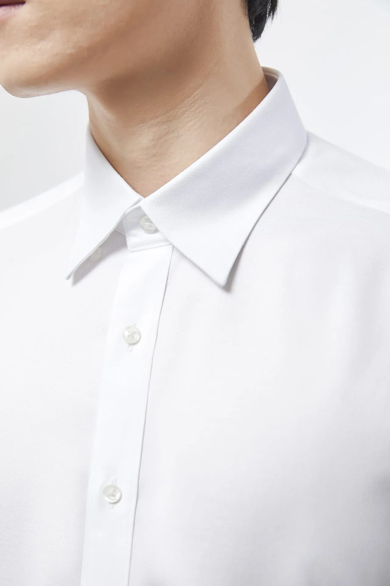 Non-Iron Cotton Stretch Smart Fit Oxford Shirt