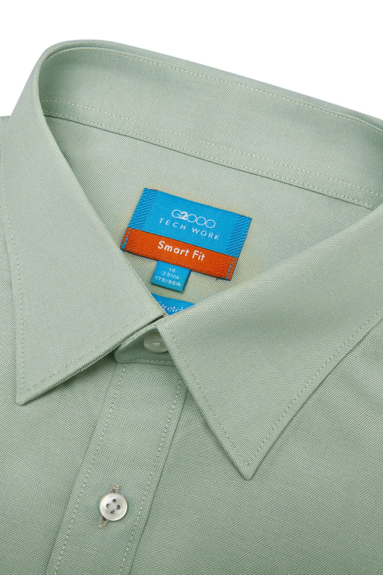 Non-Iron Cotton Stretch Smart Fit Oxford Shirt