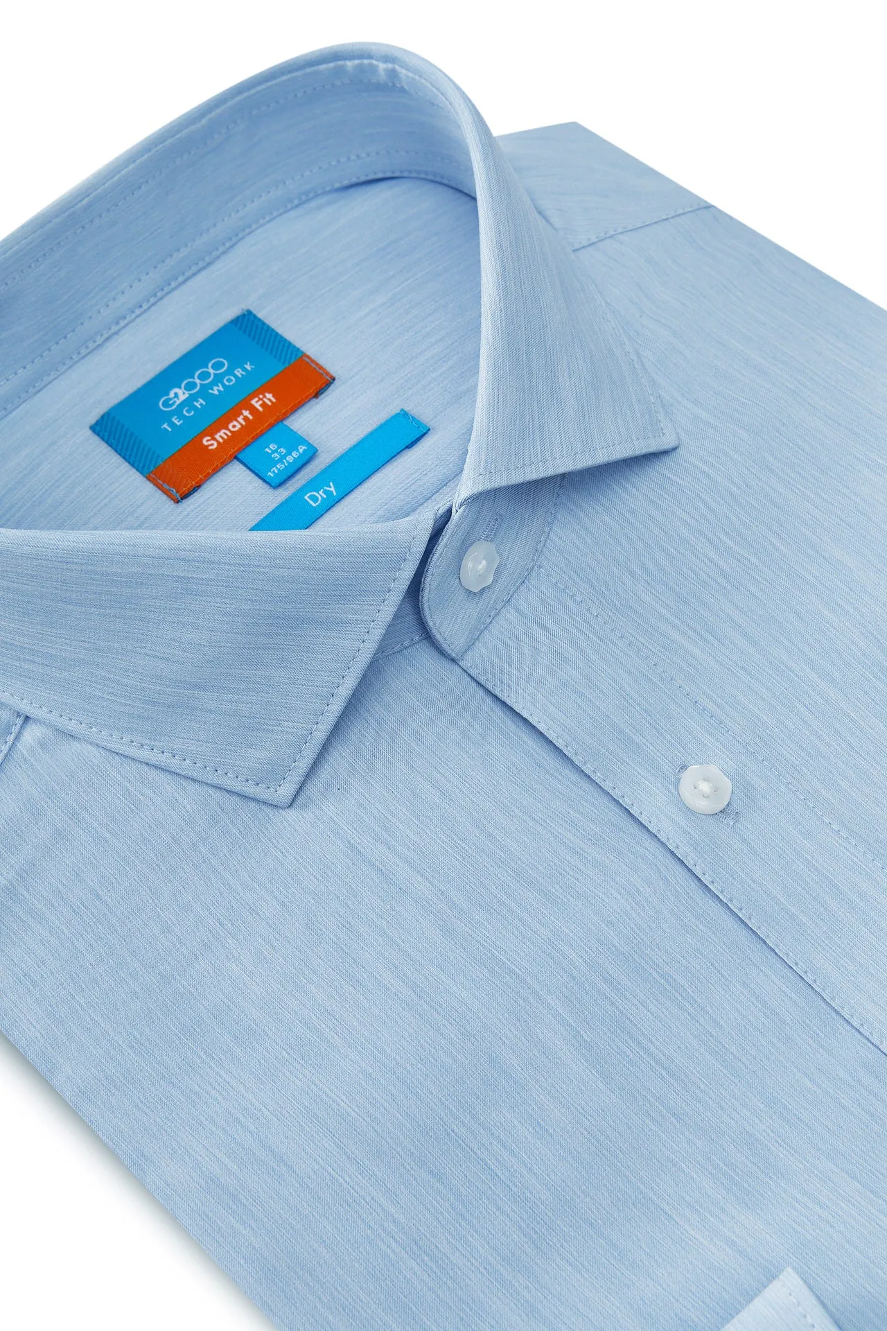 Non-Iron Quick Dry Smart Fit Semi Solid Shirt