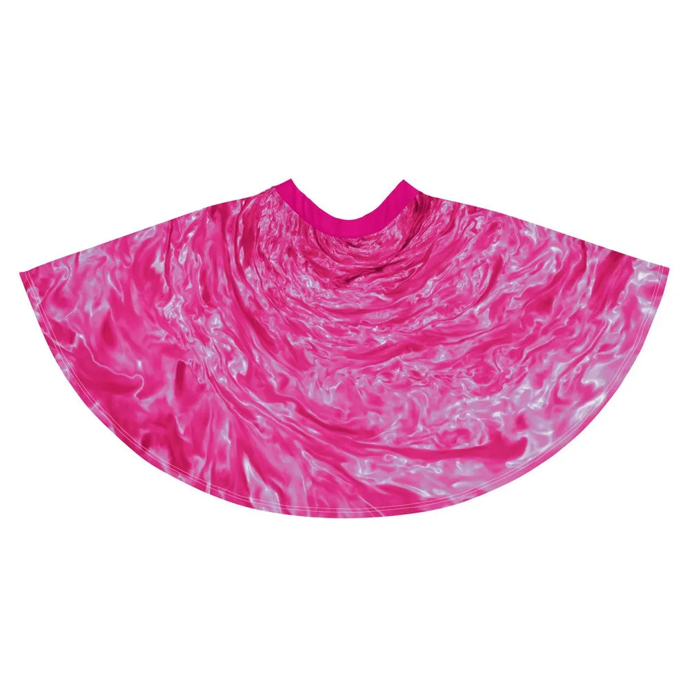 Pink Astrophysics Skater Skirt