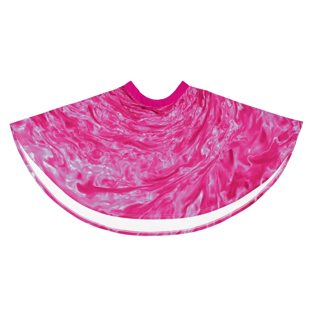 Pink Astrophysics Skater Skirt