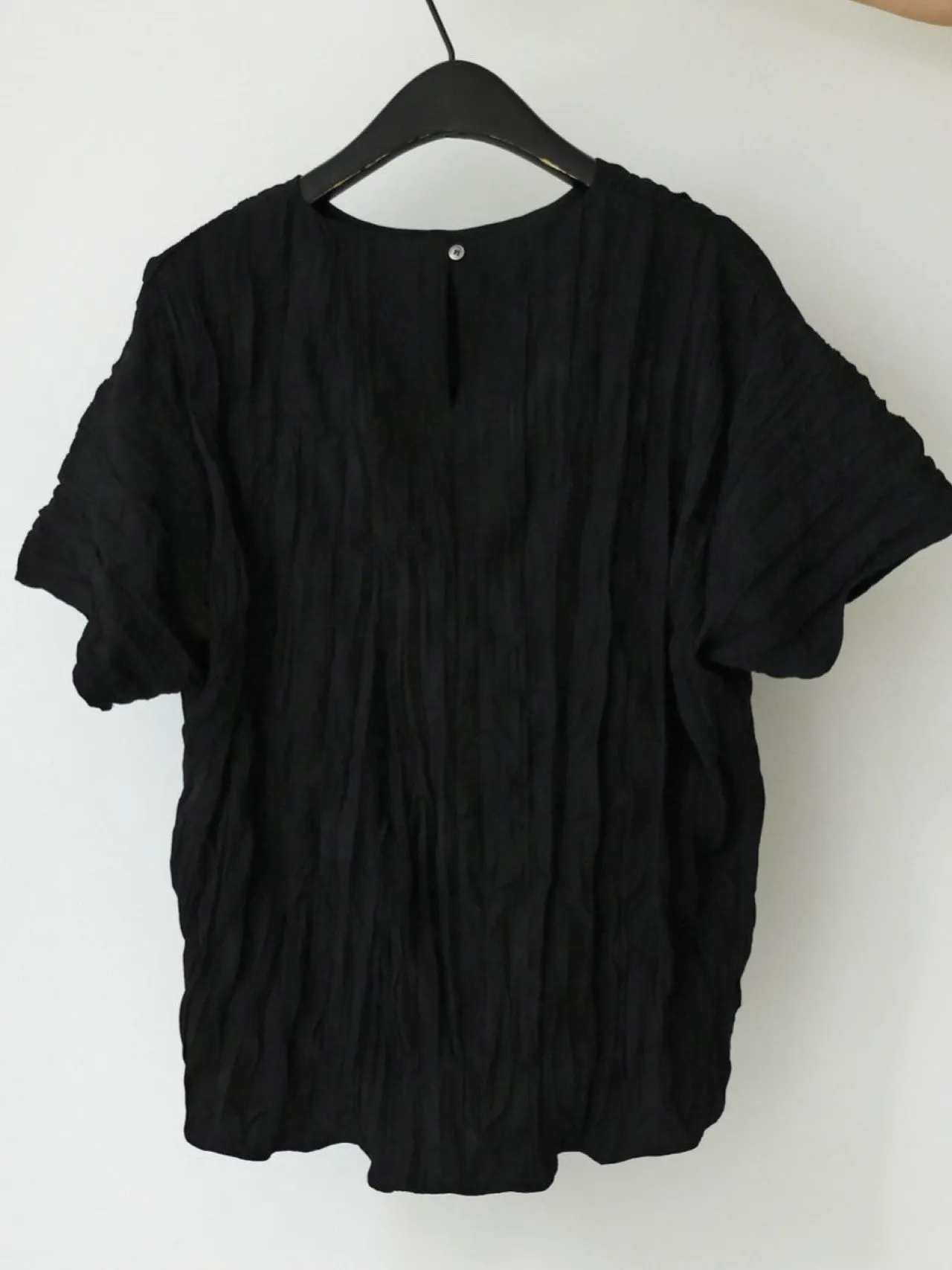 PLEATED WRINKLE BLOUSE