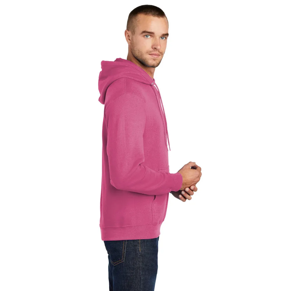 Port & Company® Core Fleece Pullover Hooded Sweatshirt - Sangria