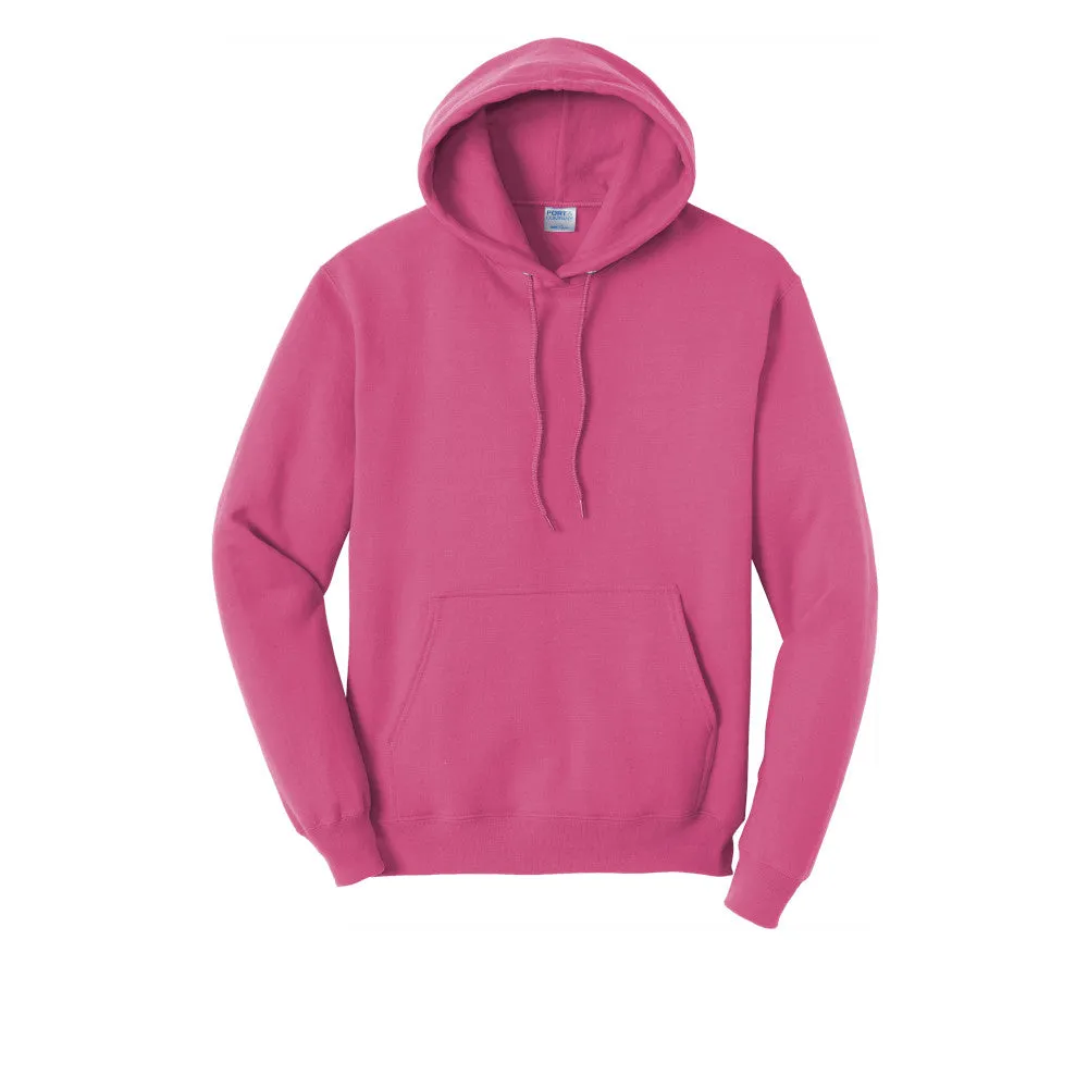 Port & Company® Core Fleece Pullover Hooded Sweatshirt - Sangria