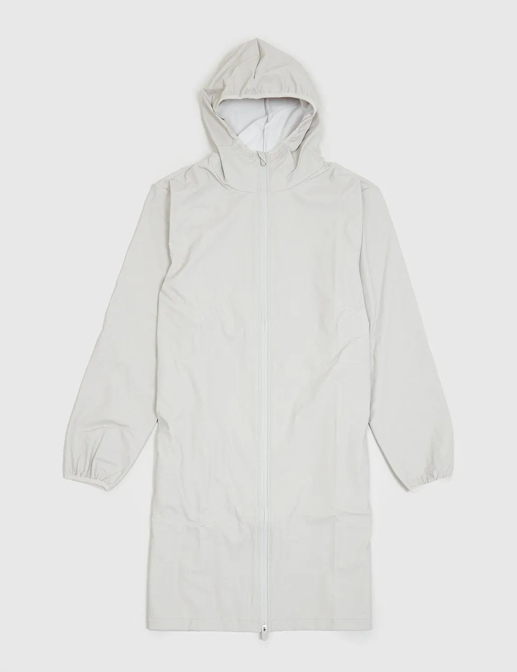 Rains Base Long Jacket - Moon Grey