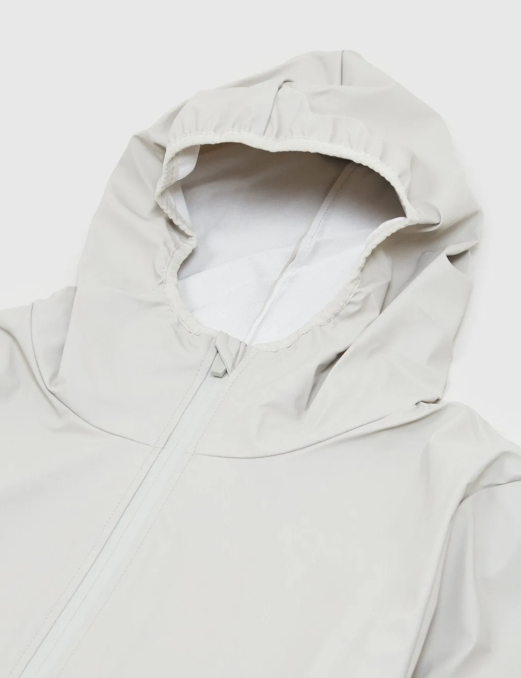 Rains Base Long Jacket - Moon Grey