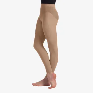 SO DANCA ADULT CONVERTIBLE TIGHTS TS70 LIGHT TAN FOOTLESS