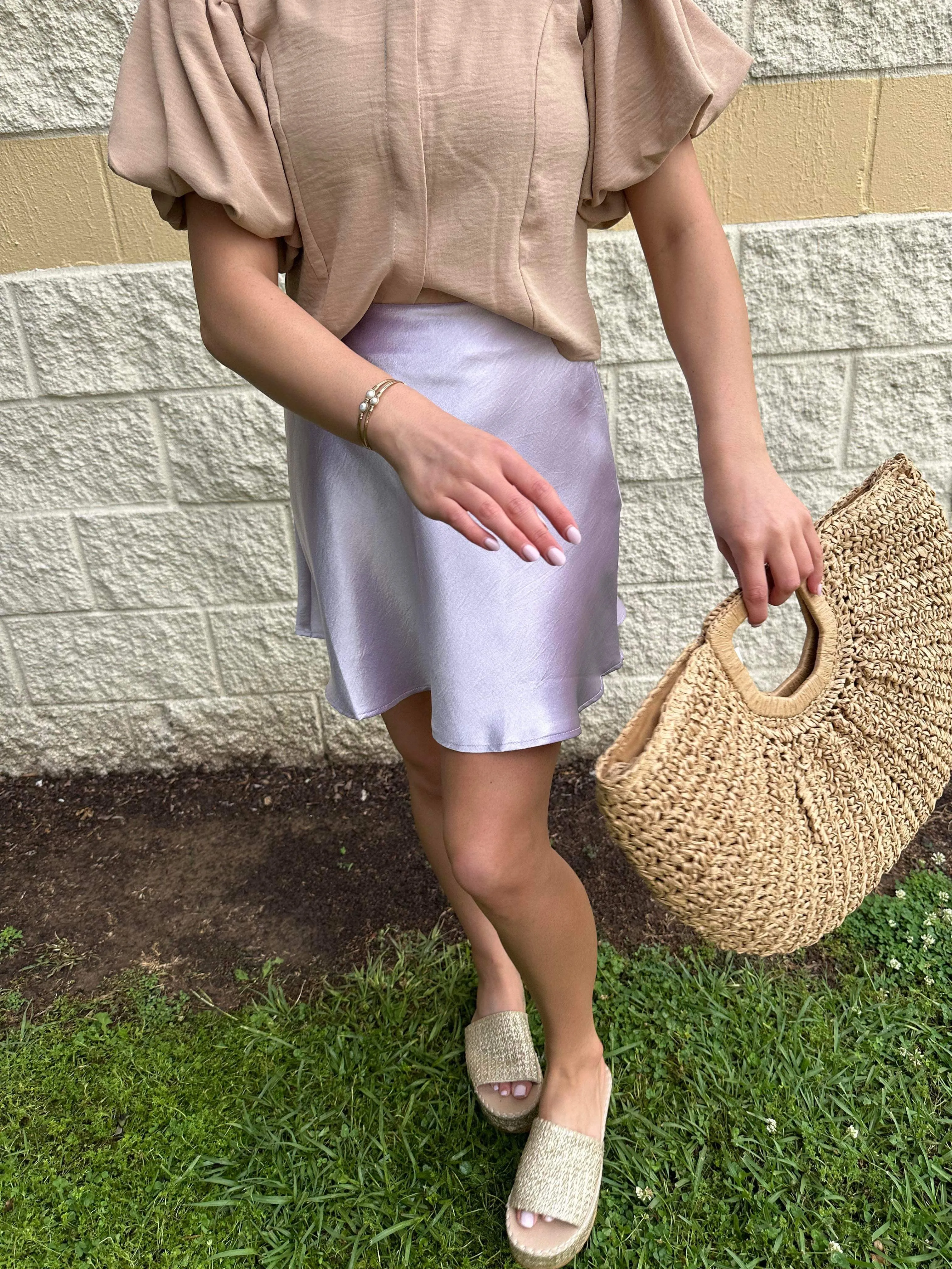 Spring Goodness Skirt Lavender