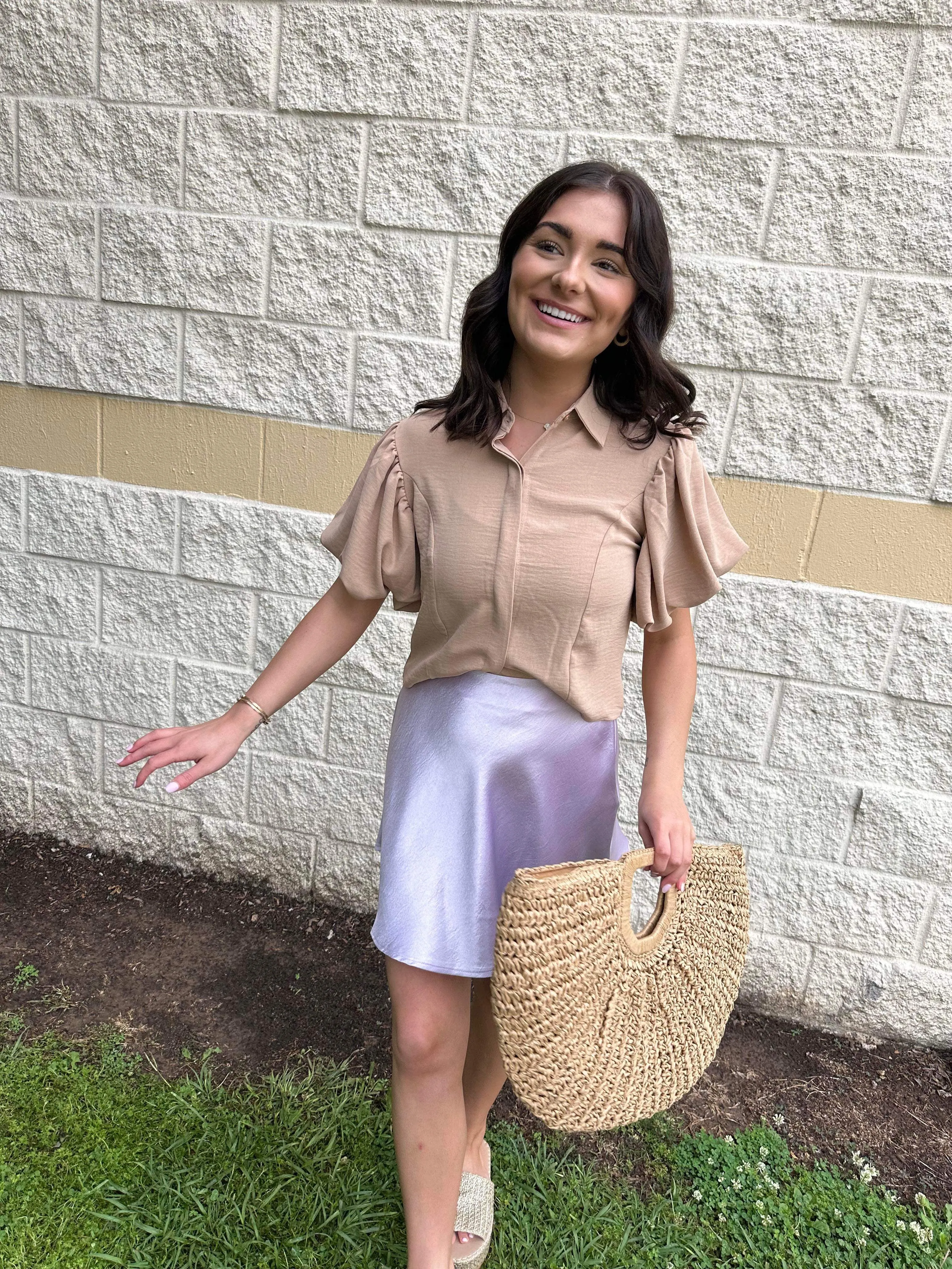 Spring Goodness Skirt Lavender