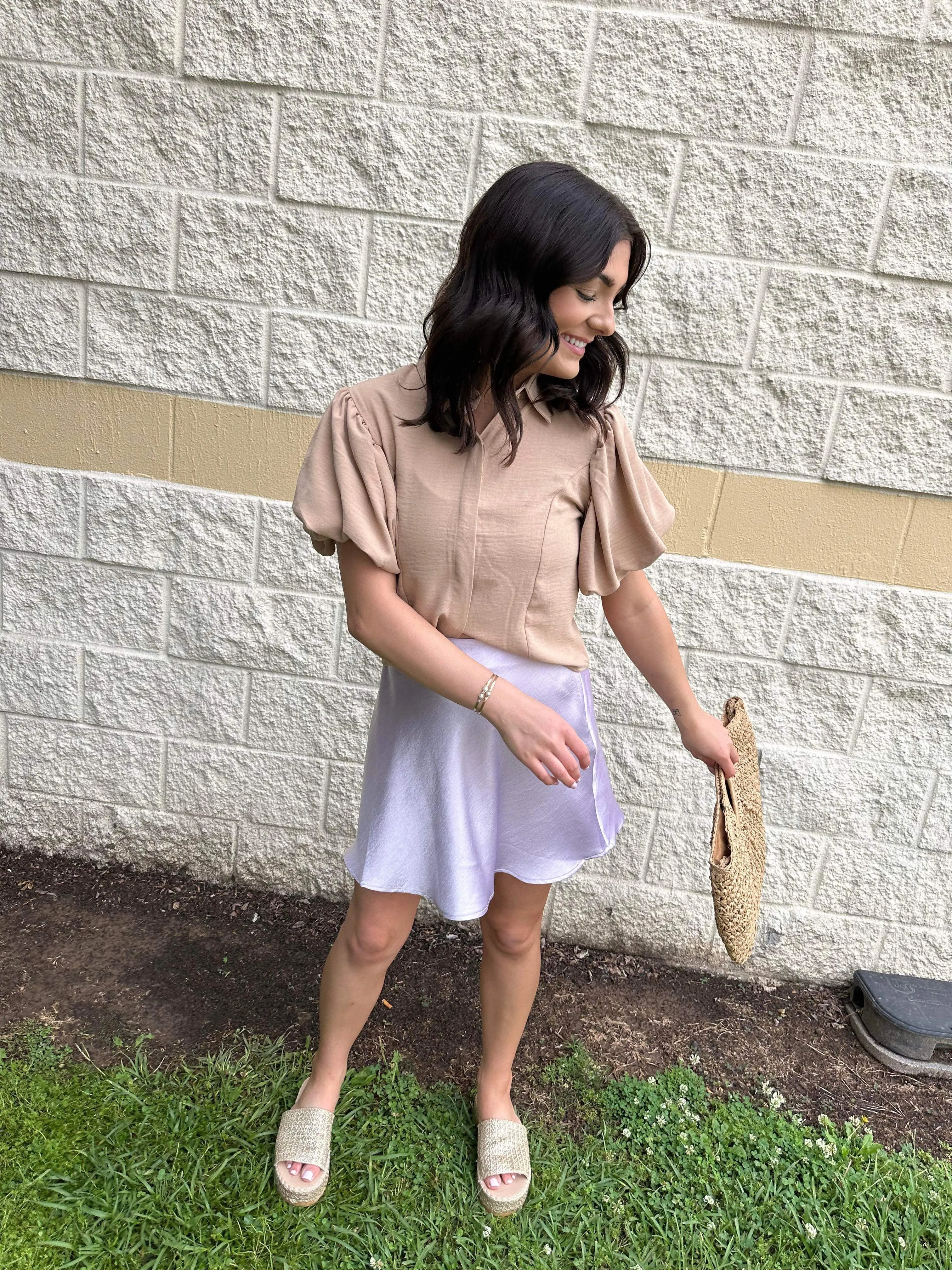 Spring Goodness Skirt Lavender