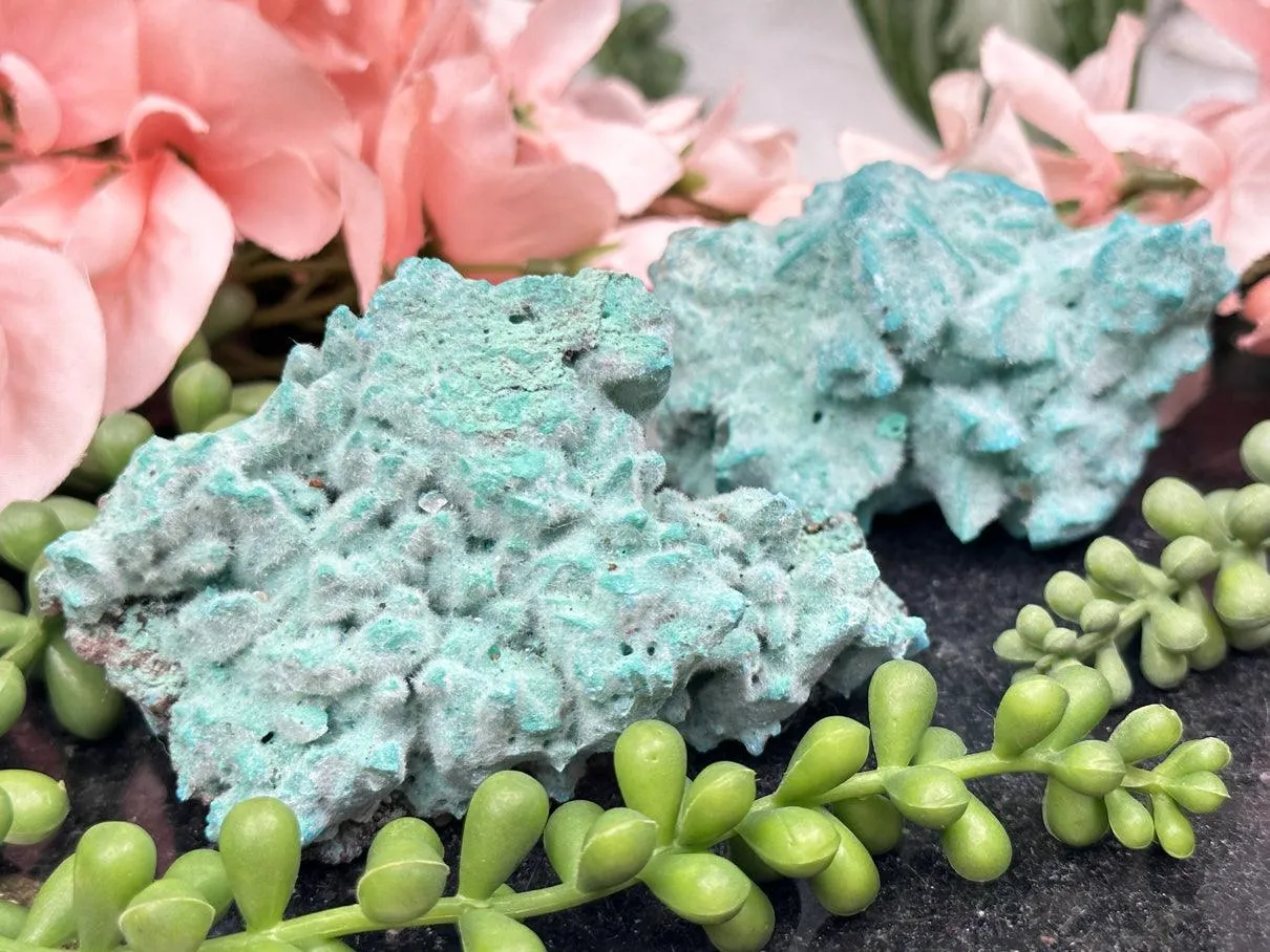 Teal Kobyashevite Clusters