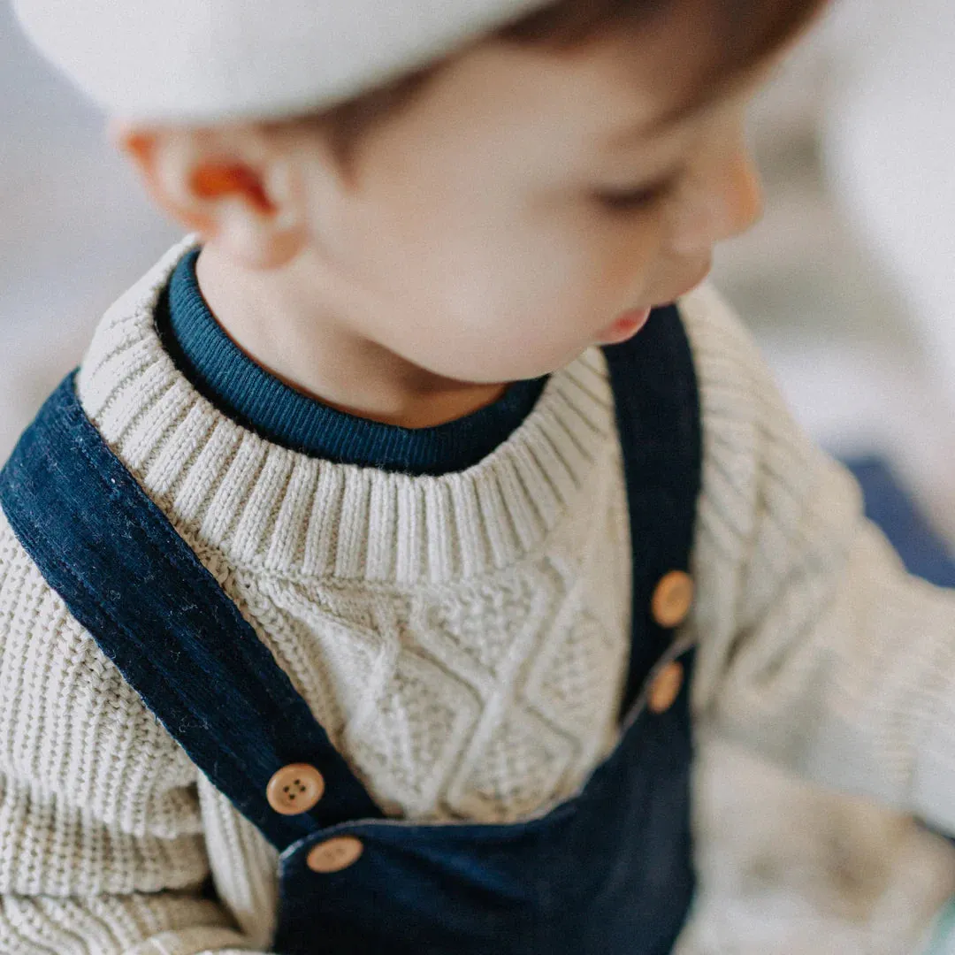 The Wesley Corduroy Overalls - BABY