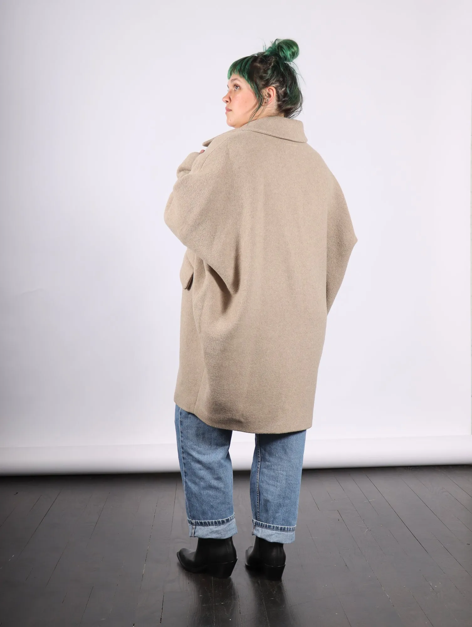 Trench Coat in Beige by MM6 Maison Margiela