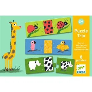 Trio Puzzle Naked Animals