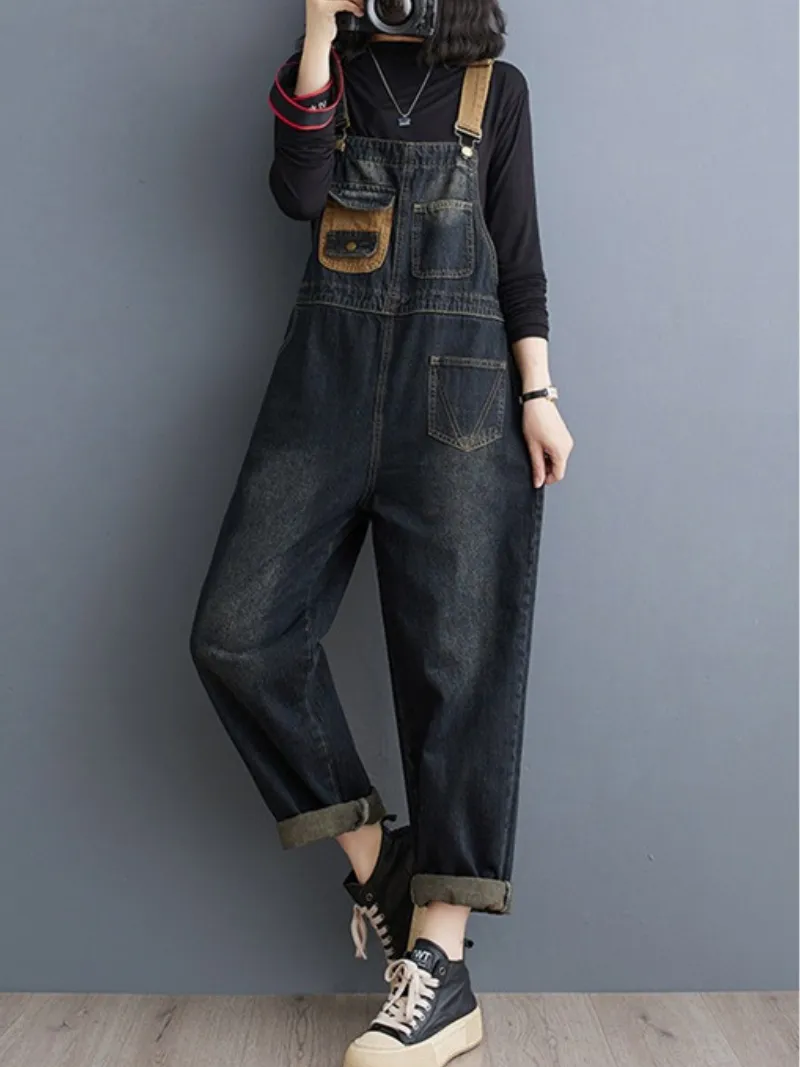 Women's Vibrant & Versatile Stunning Denim Dungarees