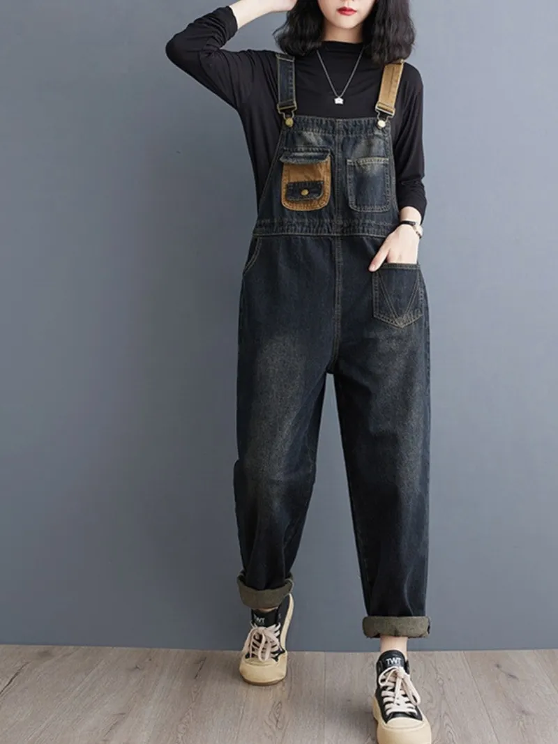 Women's Vibrant & Versatile Stunning Denim Dungarees