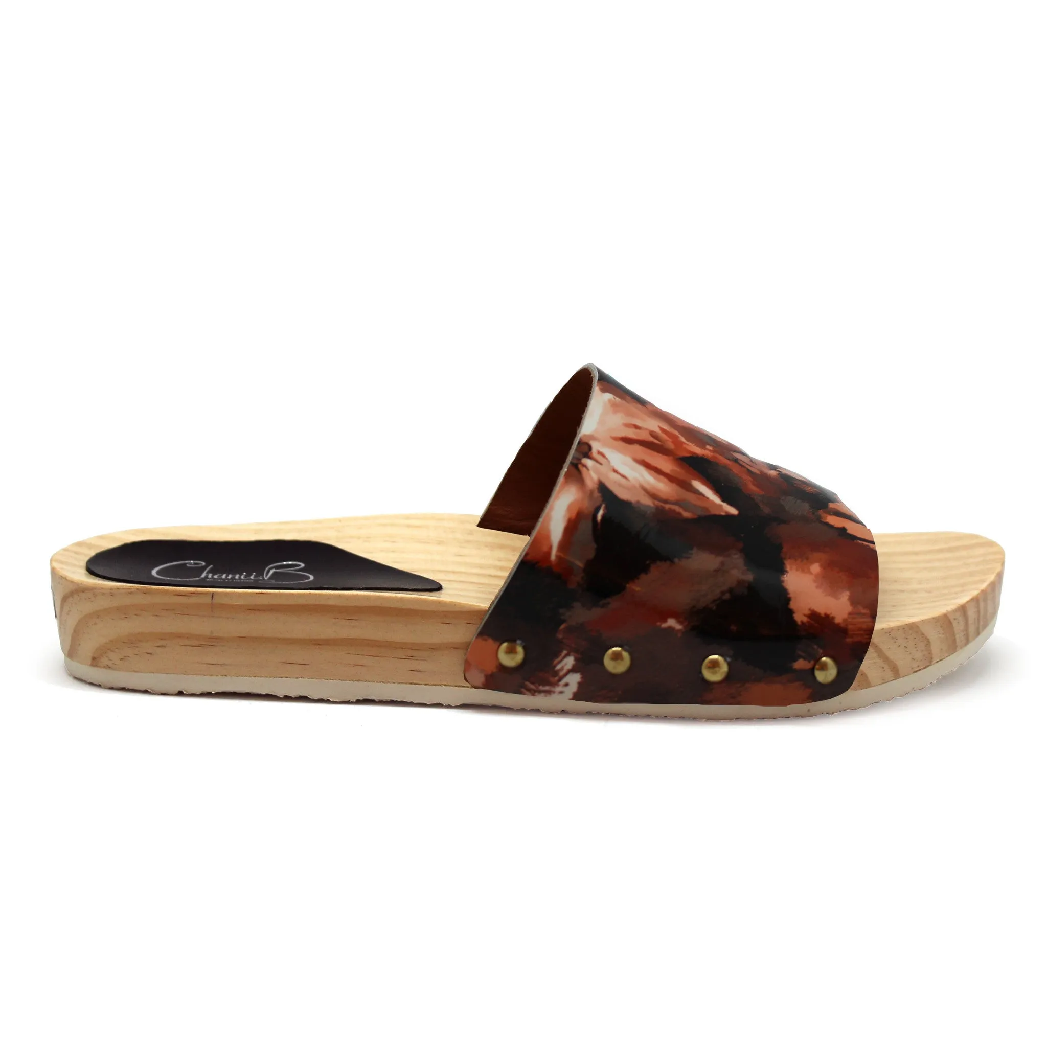 Wood - Coral Flower- wooden slide