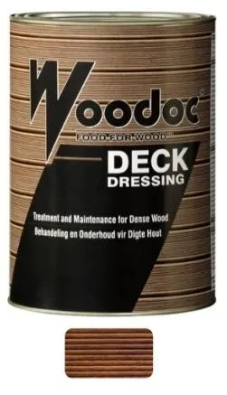 Woodoc Deck Dressing - Golden Brown